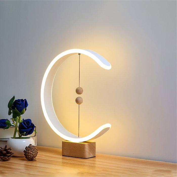 Decorative C Shaped LED Desk Light Home Decor