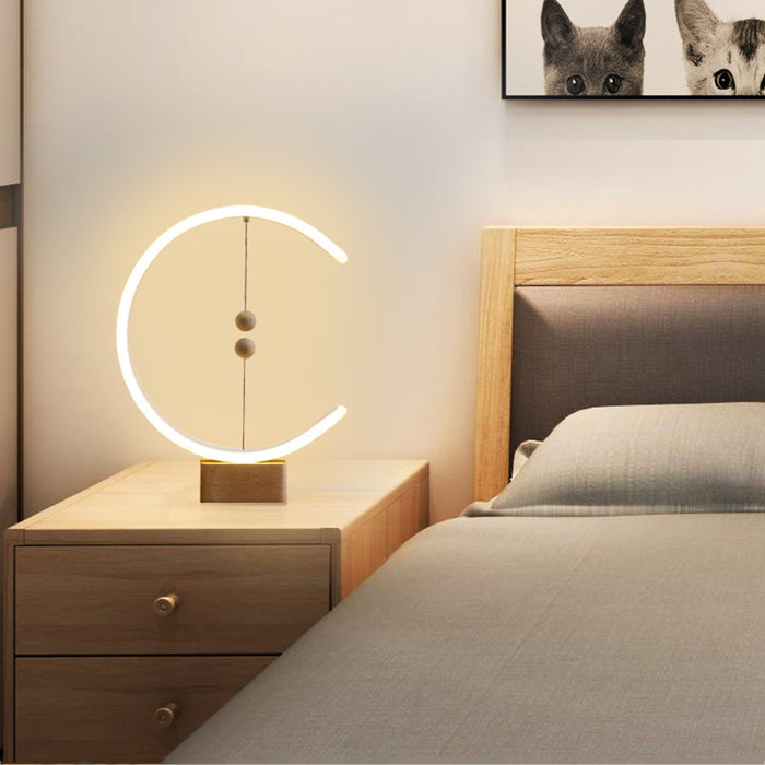 Decorative C Shaped LED Desk Light Home Decor