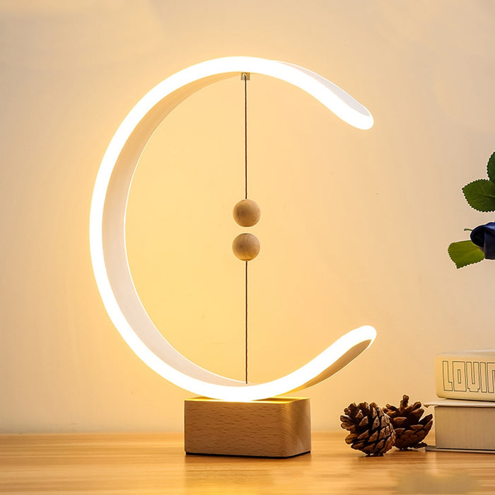 Decorative C Shaped LED Desk Light Home Decor
