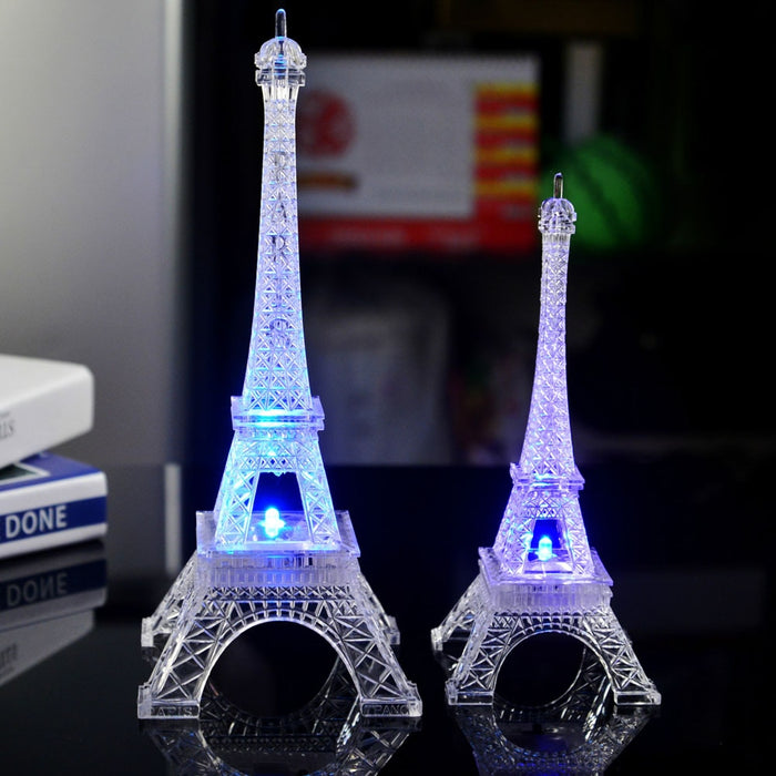Cute Mini Eiffel Tower LED Desk Light Home Decor