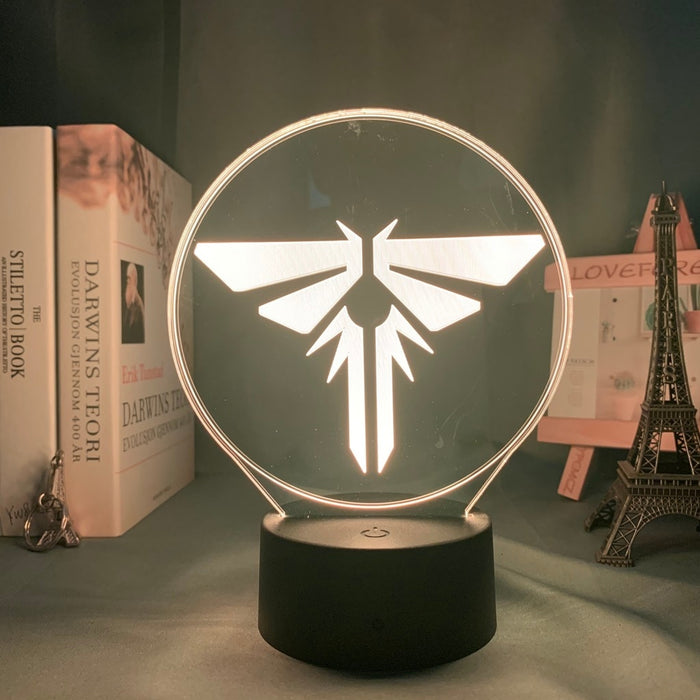 The Last of Us 2 PS GAME Firefly LOGO LED Desk Light Home Decor