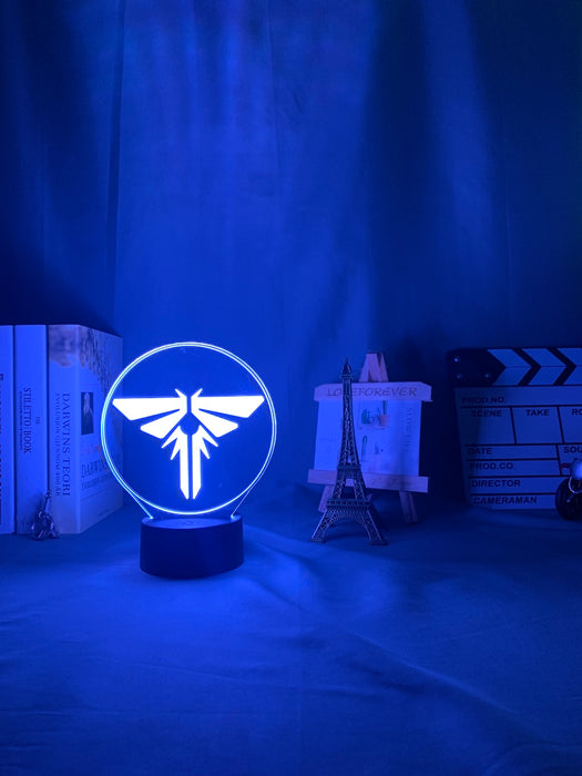 The Last of Us 2 PS GAME Firefly LOGO LED Desk Light Home Decor