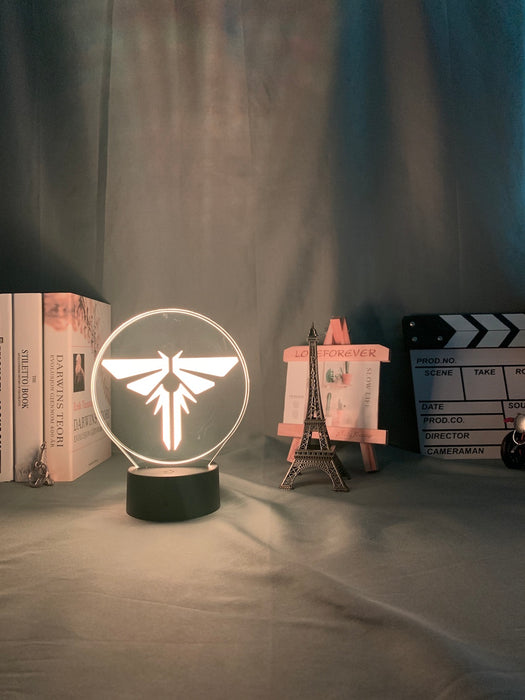 The Last of Us 2 PS GAME Firefly LOGO LED Desk Light Home Decor