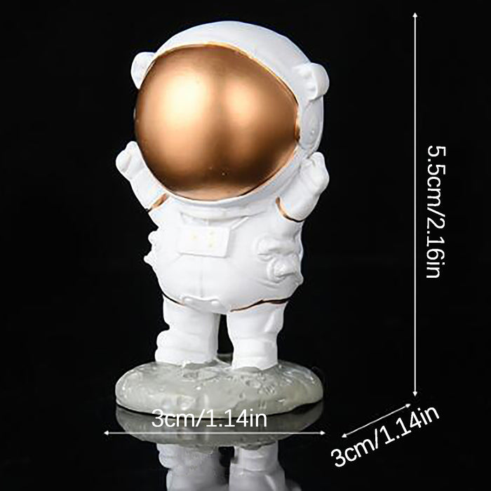 Cute Mini Astronaut Figurines Home Desk Decoration