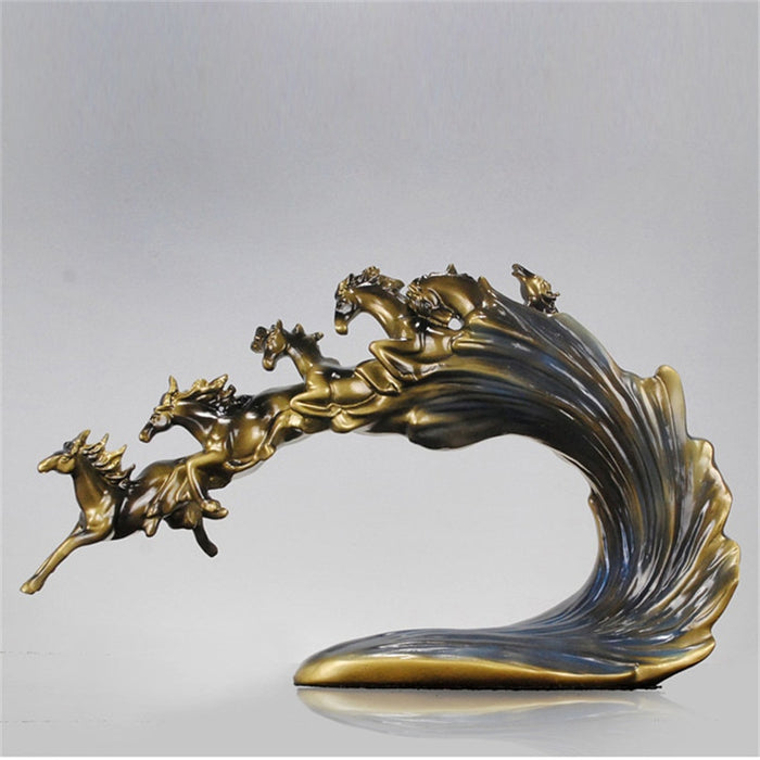Flying Horse Figurine Home Office Decor