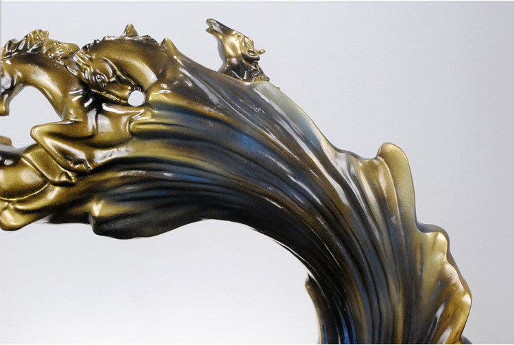 Flying Horse Figurine Home Office Decor