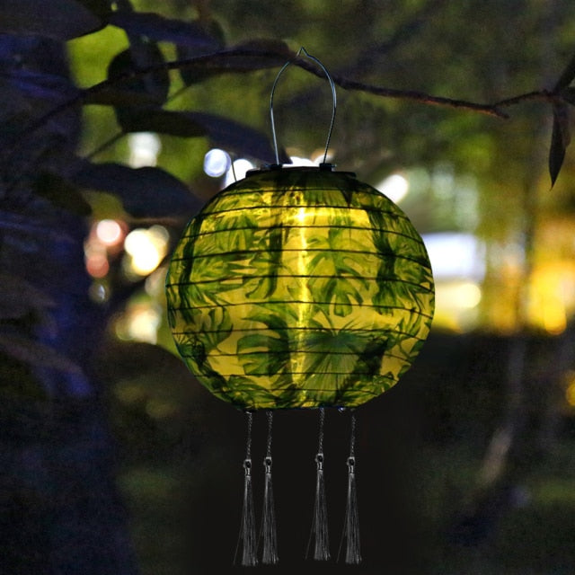 Solar LED Hanging Ball Waterproof Outdoor Light