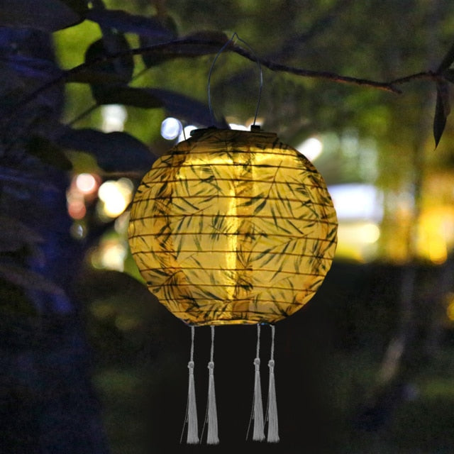 Solar LED Hanging Ball Waterproof Outdoor Light
