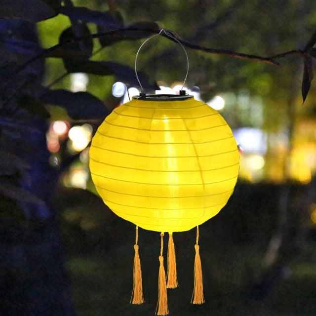Solar LED Hanging Ball Waterproof Outdoor Light