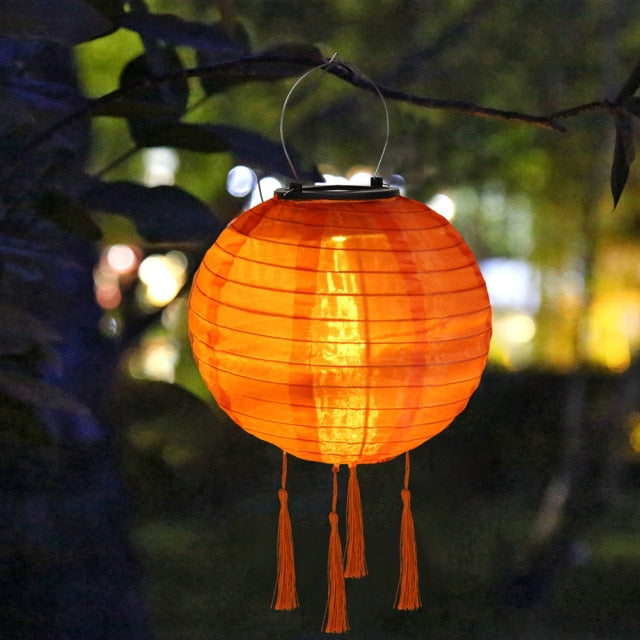Solar LED Hanging Ball Waterproof Outdoor Light