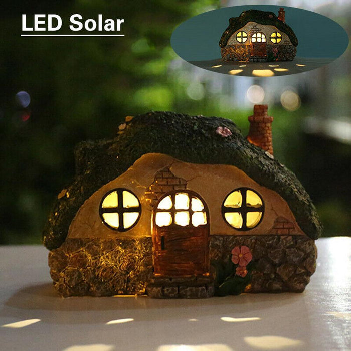 LED Solar Fairy House Anti-Corrosion Outdoor Light