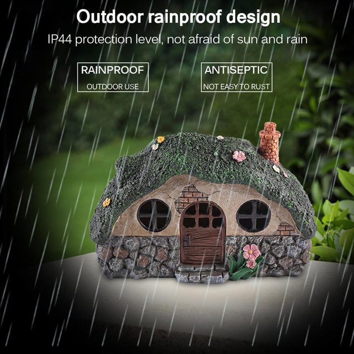LED Solar Fairy House Anti-Corrosion Outdoor Light