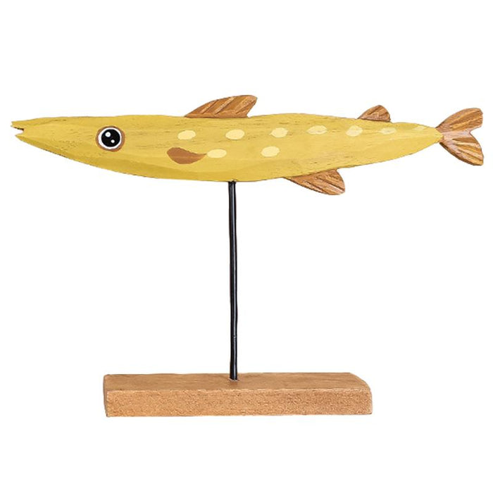 Wooden Fish Decor Home Office Decor