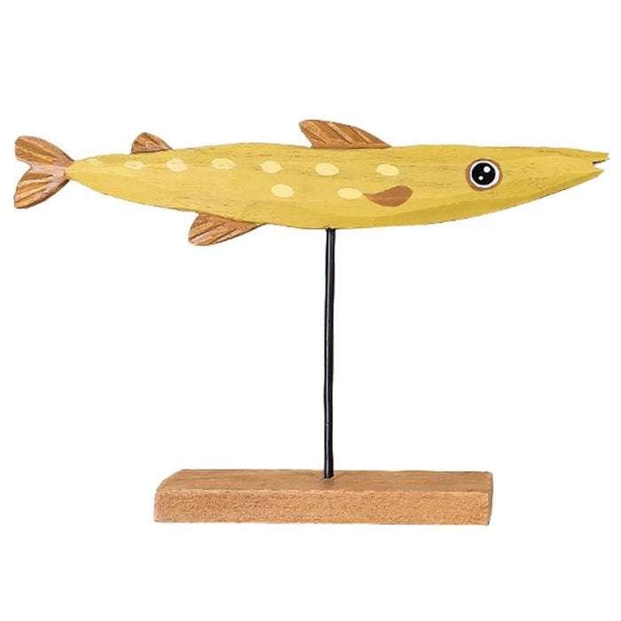 Wooden Fish Decor Home Office Decor