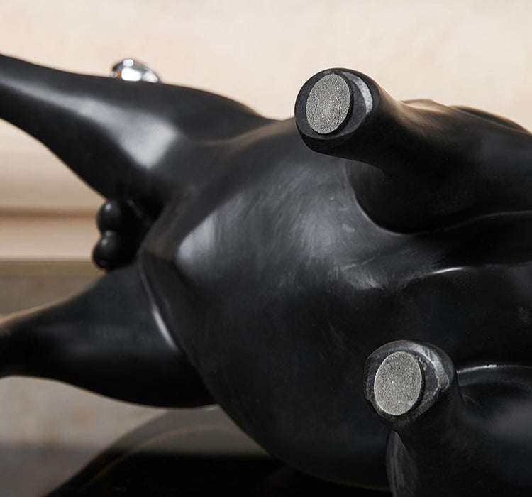 Modern Bull Ornaments Figurines Home Office Decor