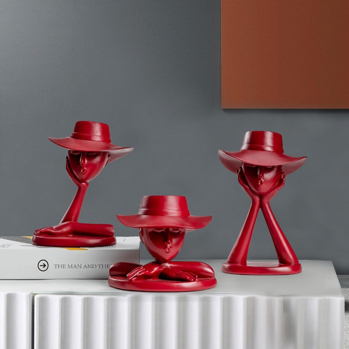 Abstract Figure Home Office Decor