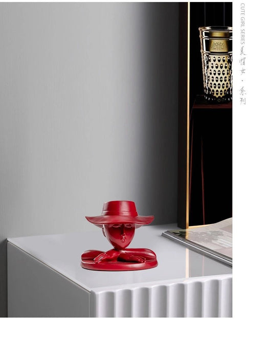 Abstract Figure Home Office Decor