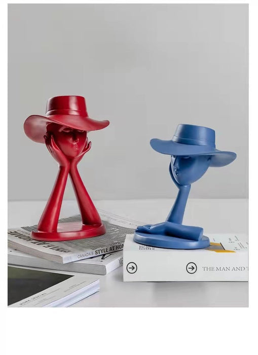 Abstract Figure Home Office Decor