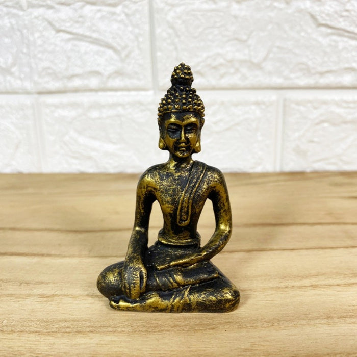 Buddha Statue with Encemse And Candle Burner Home Office Decor