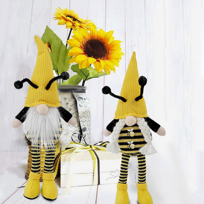 Honey Bee Striped Doll Home Office Decor