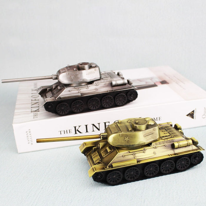 Battle Tank Miniature Home Office Decor
