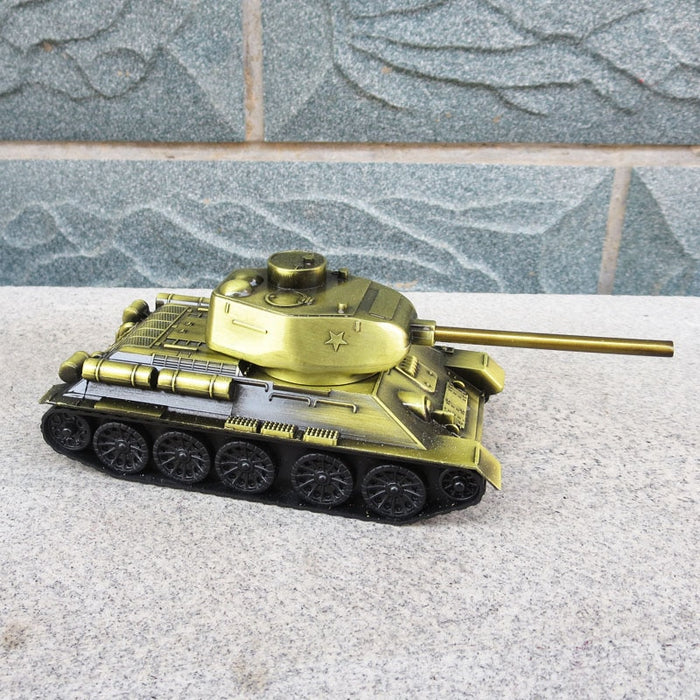 Battle Tank Miniature Home Office Decor