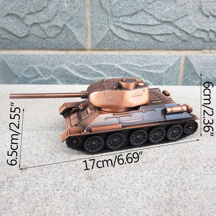 Battle Tank Miniature Home Office Decor
