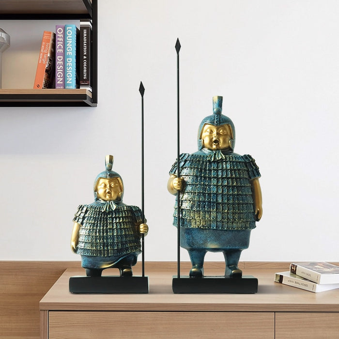 Creative Retro Samurai Armor Home Office Decor
