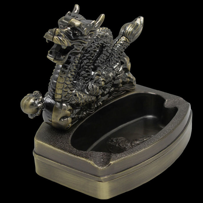 Dragon Shaped Ashtray With Lighter