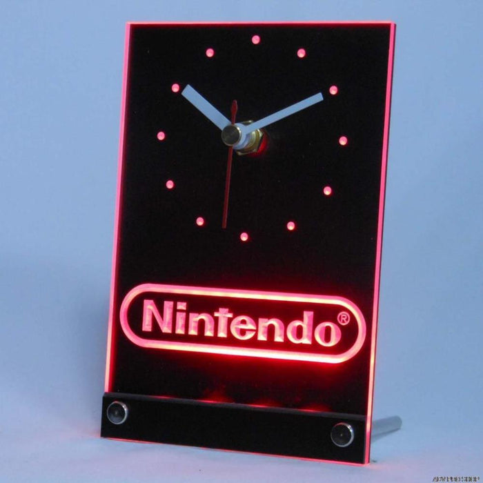 Nintendo Game Brand Decorative Table Clock