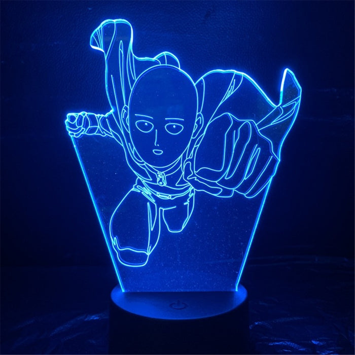 Anime Character Saitama of One Punch Man Desk Light Home Decor